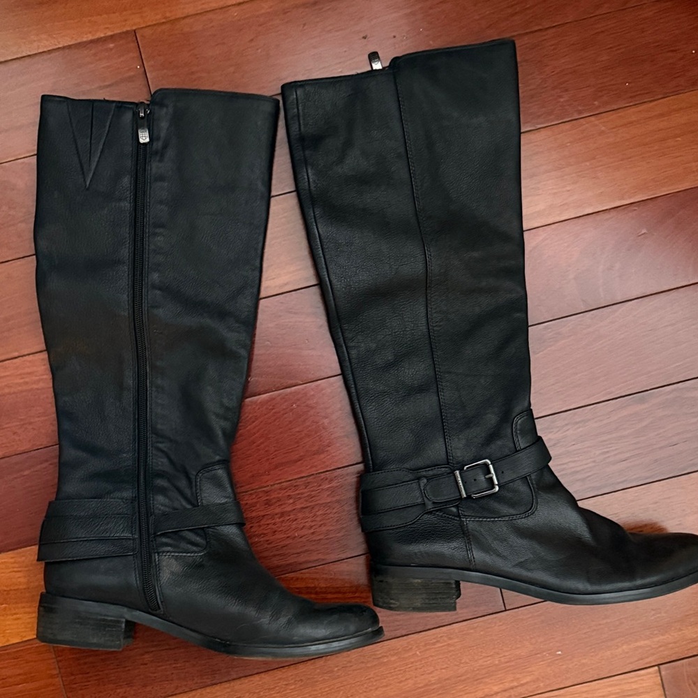 Vince Camuto - Elegant Black Knee Boots 9